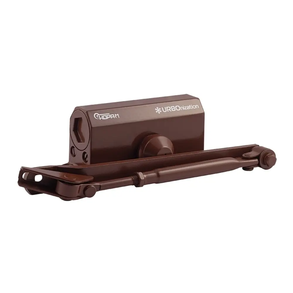 Доводчик дверной 510 F URBOnization 15-60 кг цвет коричневый НОРА-М STLM-2097567