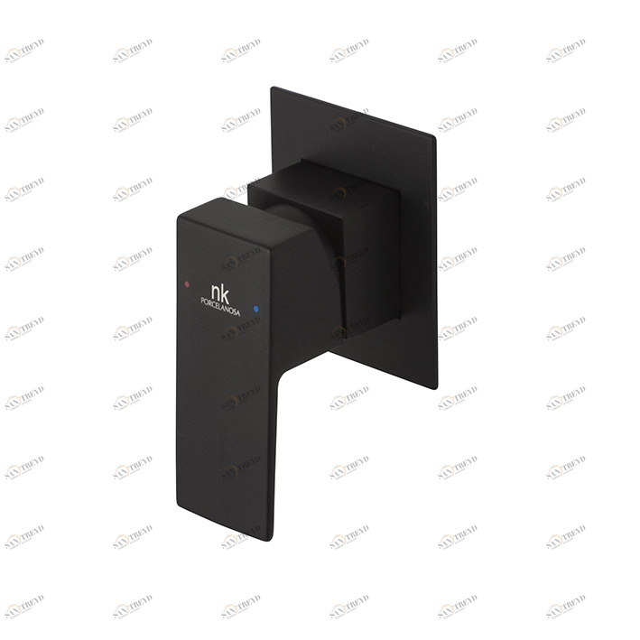 Скрытая отделка однорычажного смесителя для душа  Square NOKEN 100266828  BLACK