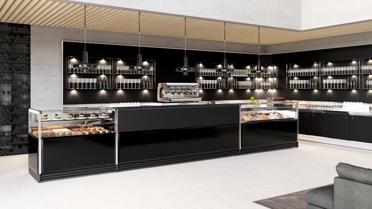 Деревянная барная стойка Frigomeccanica Next ARCH-00102318 - Вид №17