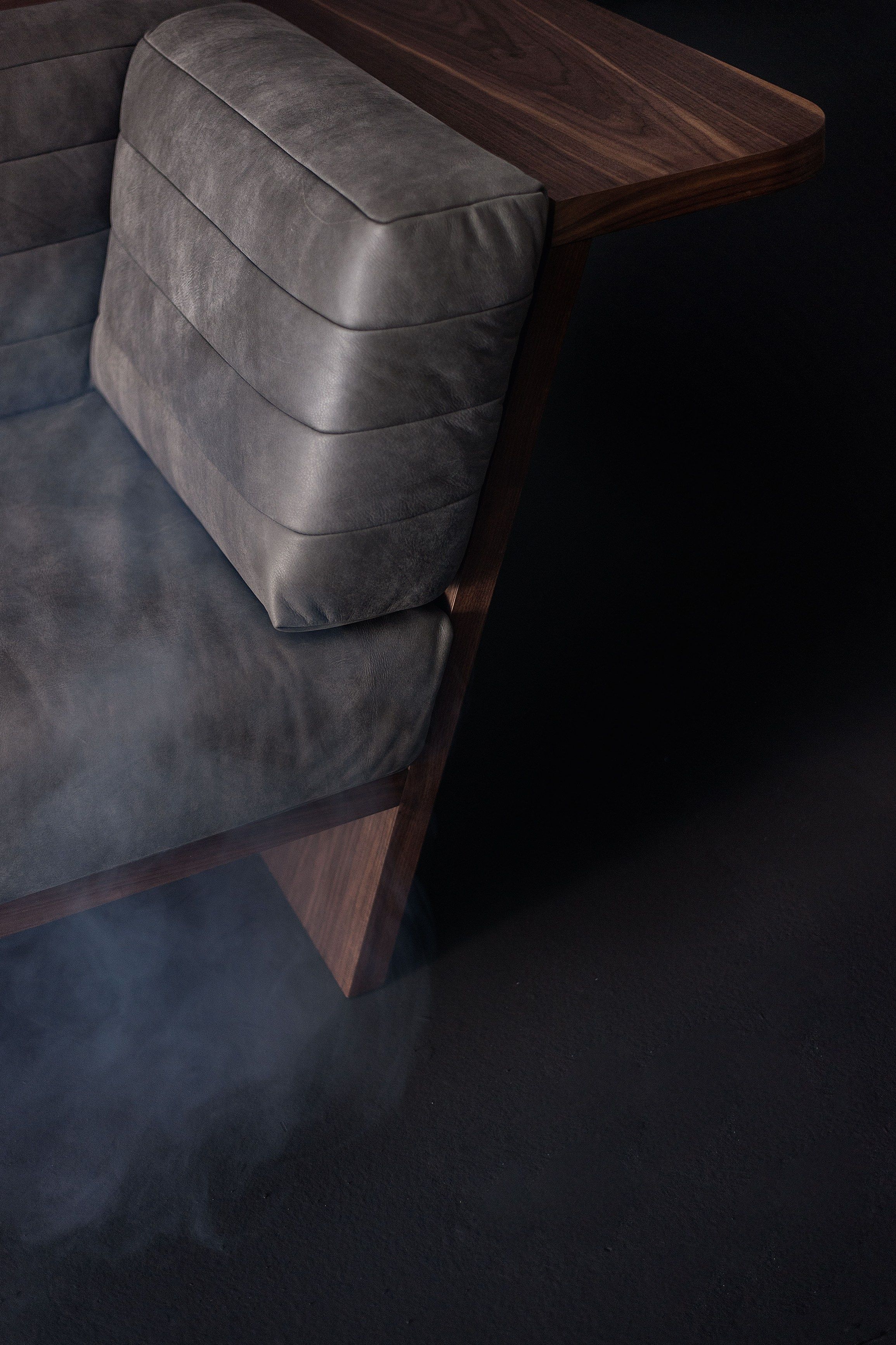 Линейный диван с твердой деревянной рамой Riva 1920 DYNAMIK ARCH-00079456 - Вид №13