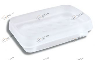 Мыльница настольная Novaservis Metalia 4 6436/1.0 белая 643610