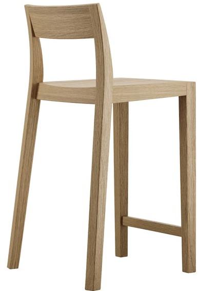 horgenglarus Высокий табурет из массива дерева со спинкой Lyra 11-680 - Вид №10