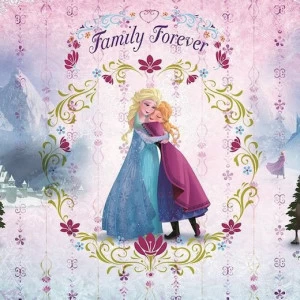 8-479-Frozen-Family-Forever Фотообои Komar Disney 2.54х3.68 м