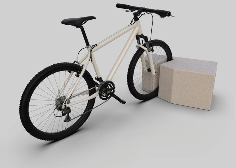 Manufatti Viscio Реконструированная каменная стойка для велосипедов Modula sun-id-1491089 - Вид №6