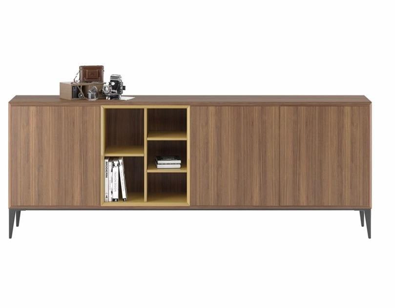 Ersa Лакированная тумба для офиса из фанерованной древесины с распашными дверцами sun-id-1479064 - Вид №1