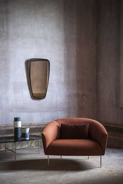 Tacchini Кресло из ткани с подлокотниками Roma sun-id-1382678 - Вид №6