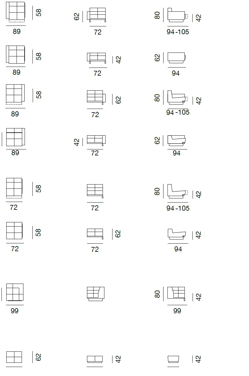 de Sede 3-х местный кожаный диван sun-id-1441641 - Вид №3