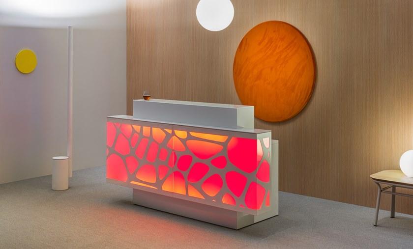 MDD Стойка регистрации офиса с освещением sun-id-1388002 - Вид №1