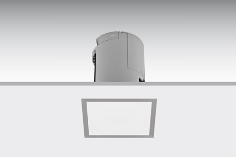 DST-3189 Lens flush-mounted square Daisalux Светильники и спец. Серебристо-Серый 