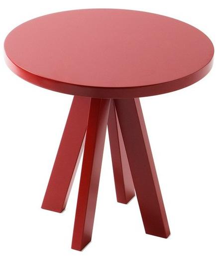 Atipico Круглый журнальный столик из лакированного бука A.ngelo sun-id-1488423 - Вид №6