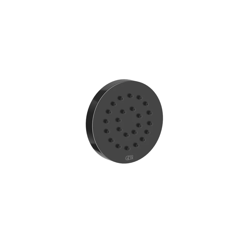 Корпус реактивного двигателя 32971 706 Gessi Ventaglio ЧЕРНЫЙ МЕТАЛЛ PVD 32971706