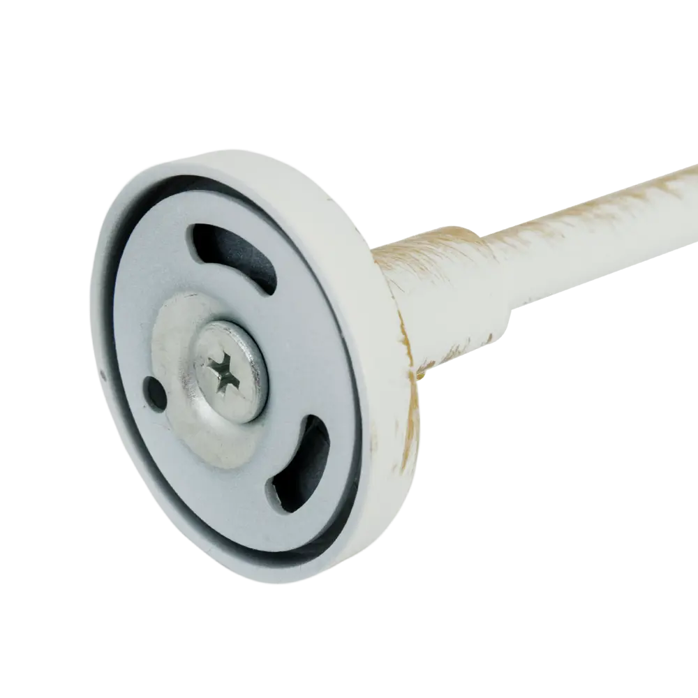 Держатель открытый однорядный Orbis, металл, цвет античный белый, 2 см STLM-2090811 - Вид №1