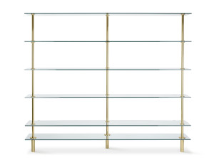 Хрустальная секционная полка