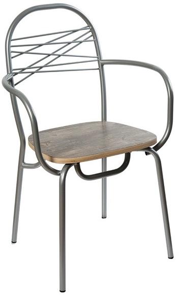 Vela Arredamenti Садовый стул для ресторана из дерева с подлокотниками Caipiroska sun-id-1501742 - Вид №2