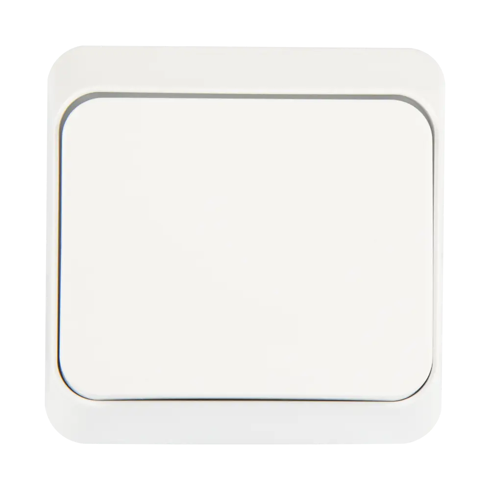 Выключатель SYSTEME ELECTRIC Этюд одноклавишный накладной белый 11300930 STLM-0001173