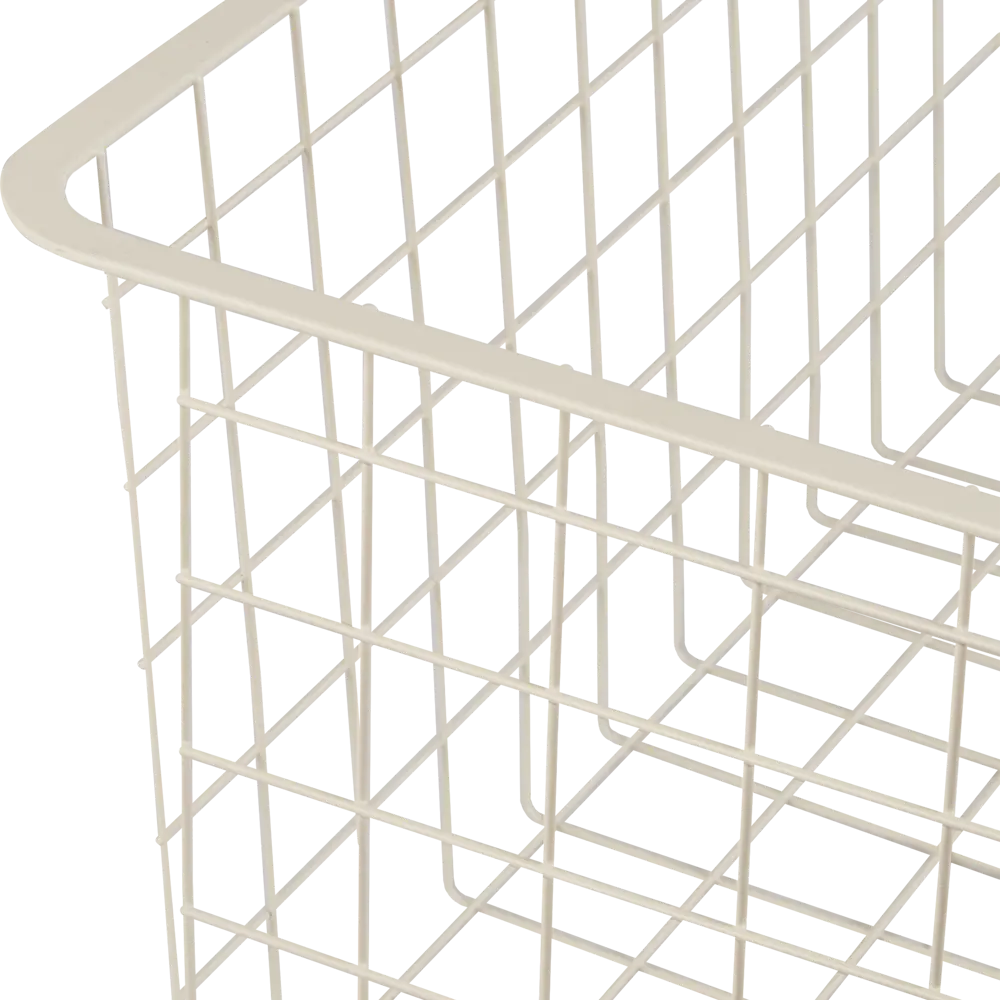 LARVIJ Корзина для стеллажа бежевая 55.5x41x18.5 см 84804131 STLM-0055424 - Вид №3