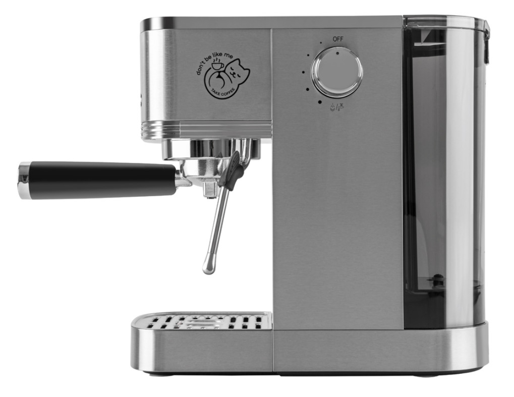 9101107 Кофеварка рожковая Tuarex TK-1255 серебристый STDN-0010108 - Вид №2