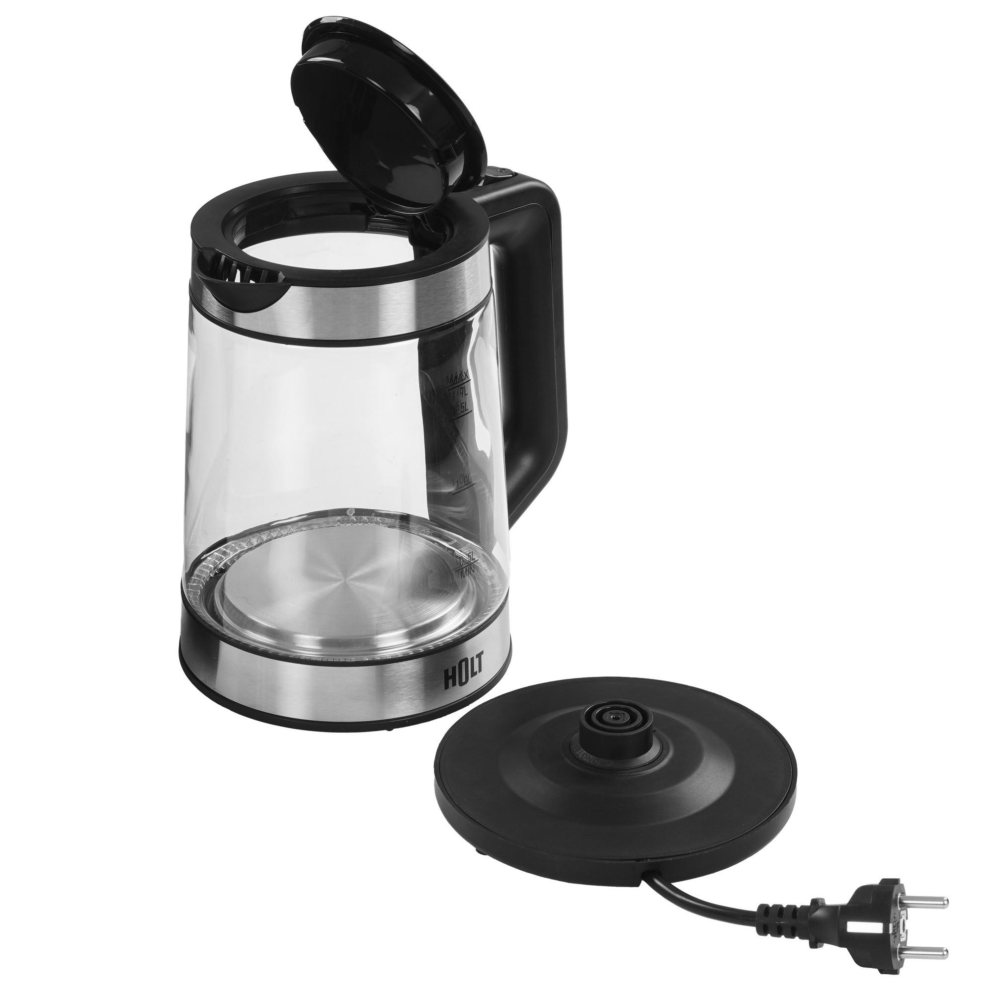 9283438 Электрочайник Holt HT-KT-012 серебристый STDN-0132884 - Вид №4