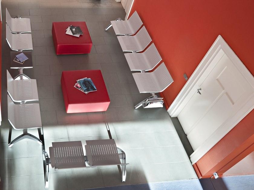 ALMA DESIGN Сиденье на стальной балке с подлокотниками Terminal sun-id-1403000 - Вид №8