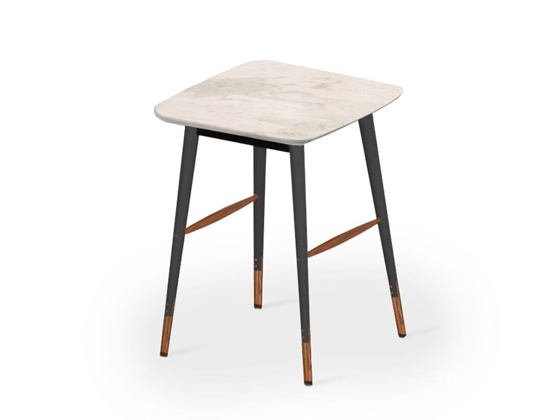 Высокий квадратный деревянный журнальный столик Alankaram AMBU ARCH-00145324 - Вид №5