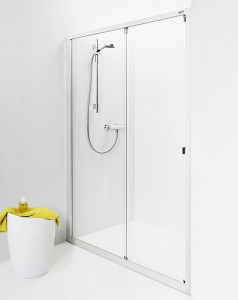 4981036145 IDO Showerama 8-1 раздвижная дверь, Матовый профиль / матовое стекло, 1450 мм