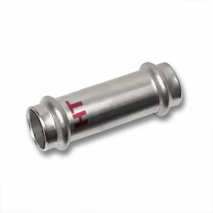 698270S76 SANHA 98270S пресс-фит. нерж.сталь, муфта подвижная ВПр-ВПр 76,1 мм