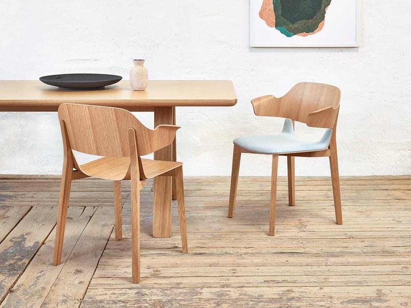 TON Деревянный стул со встроенной подушкой Leaf 323 437 - Вид №5