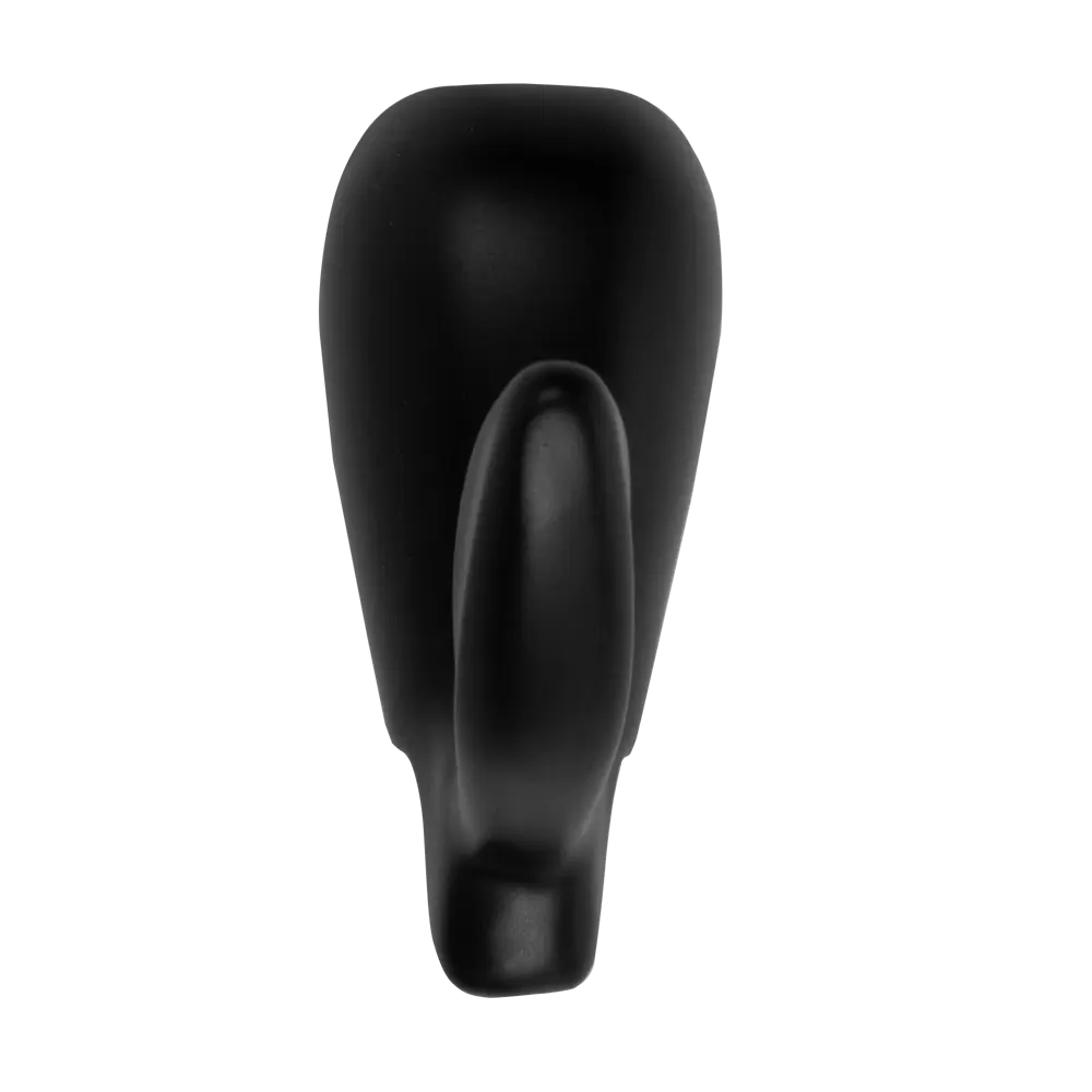 Крючок мебельный Ajax MB-LM/K-001 5x5.8x1 см цвет черный STLM-2199351 - Вид №1