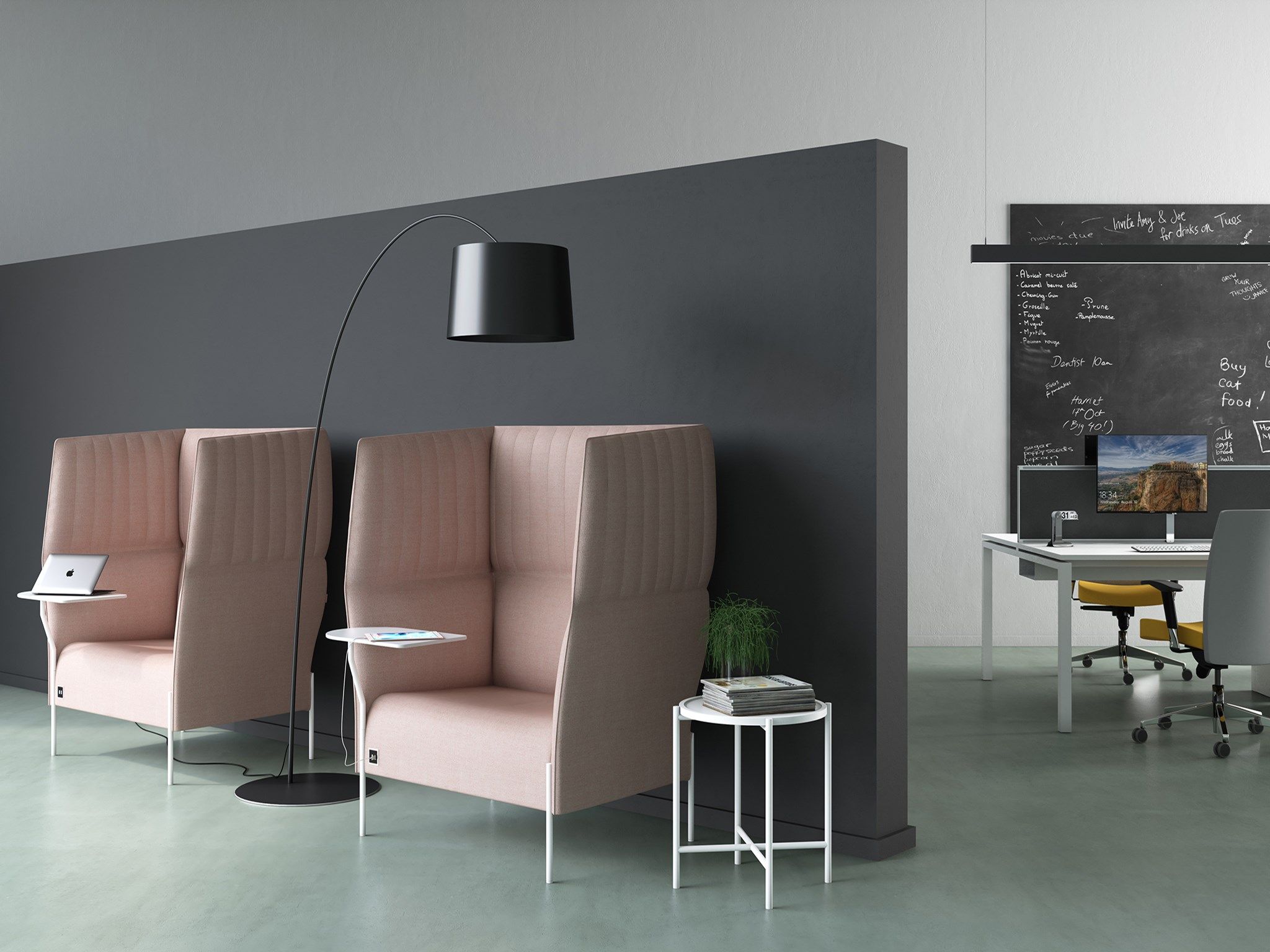 Тканевое кресло с высокой спинкой ESTEL GROUP Dolly ARCH-00064306 - Вид №2