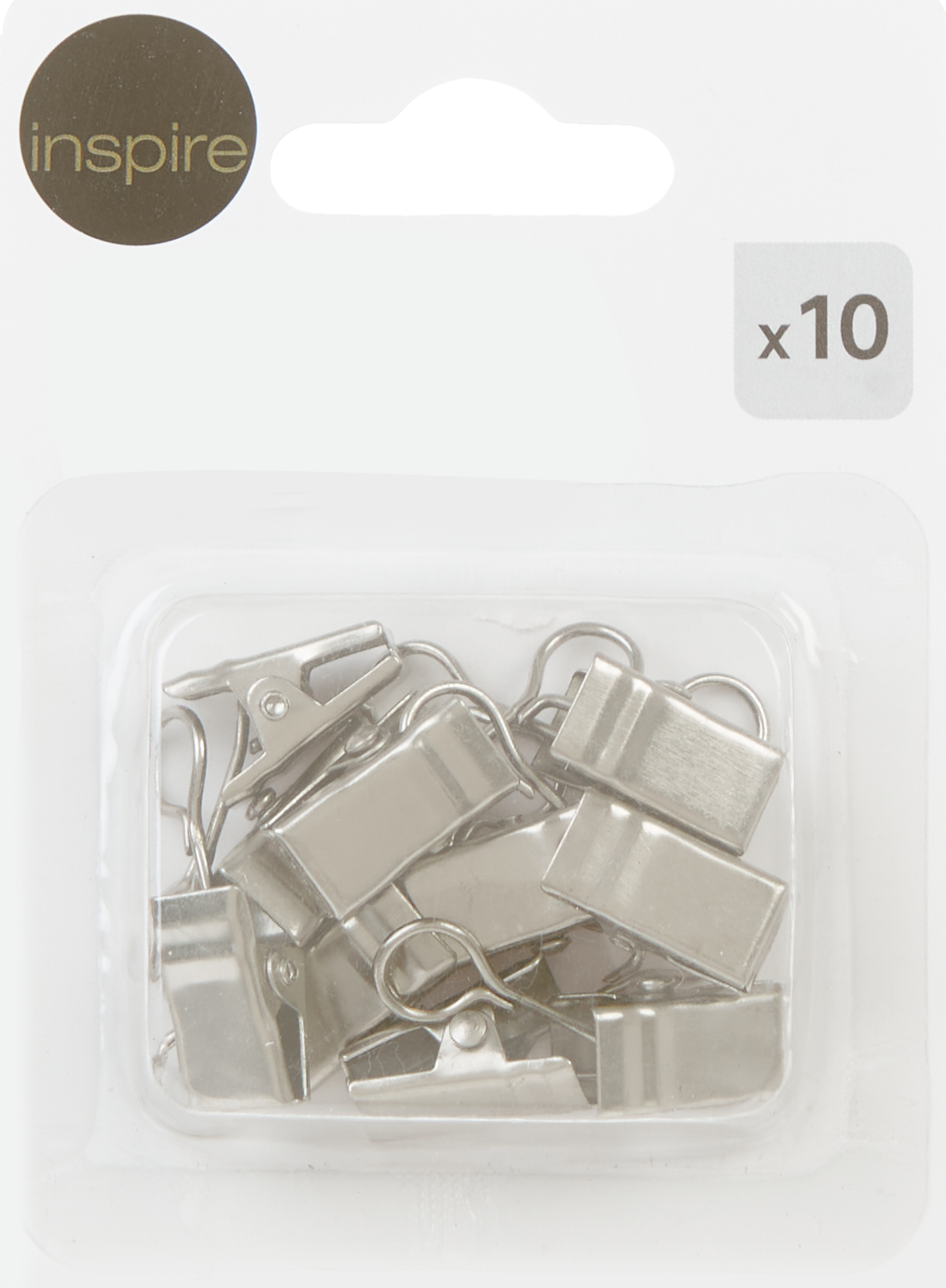 INSPIRE Хромированные держатели для штор с прищепкой 85186810 STLM-0059682 - Вид №1