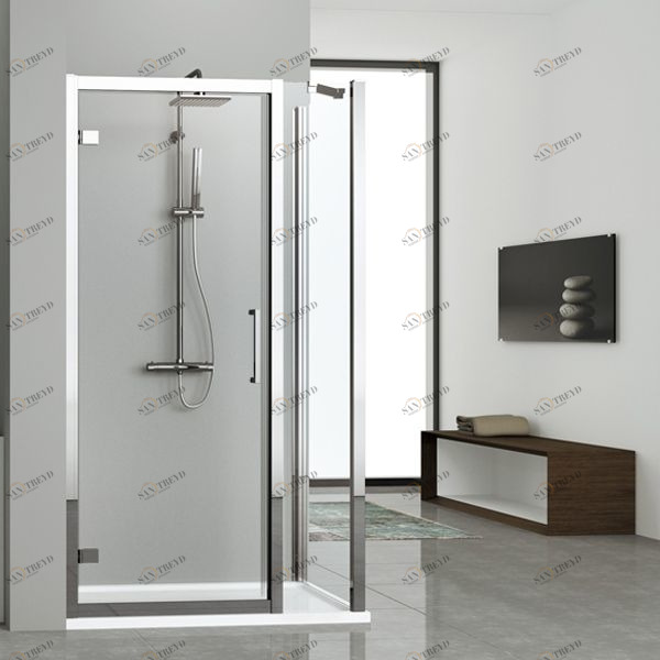 Двери в нишу 102 см KUADRA G+1F Novellini KUADRA KUADGF961K