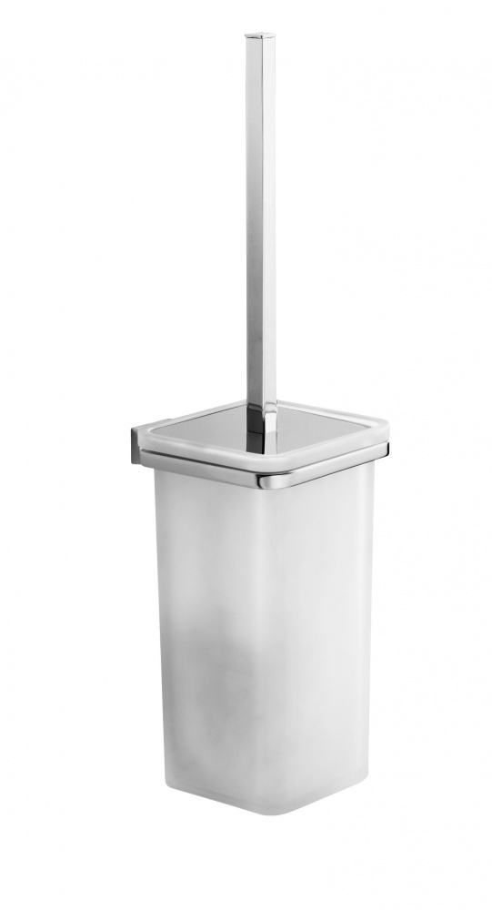 5733/03(13) Gedy G-Glamour, настенный стеклянный ёрш, цвет хром