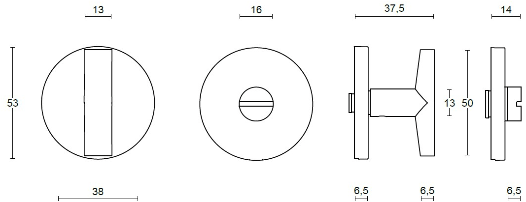 Formani Розетка круглая из нержавеющей стали Inc 3601t001inxxu - Вид №1