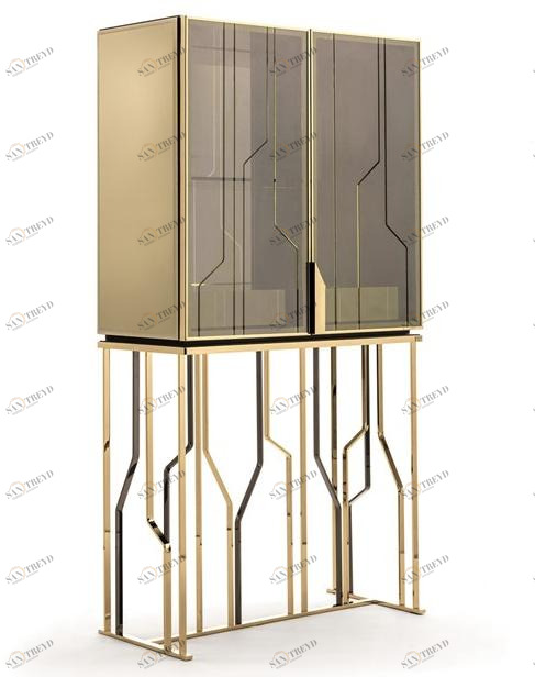 Longhi Стеклянный барный шкаф со встроенной подсветкой Loveluxe 2017 – essence collection Y 760