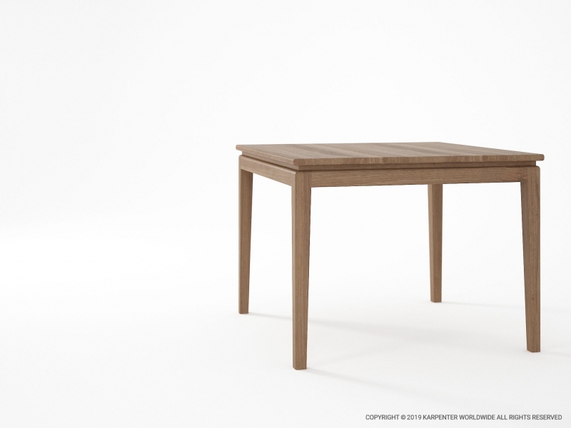 581_1187 Стол обеденный квадратный 100 Karpenter Twenty Twenty  - Вид №2