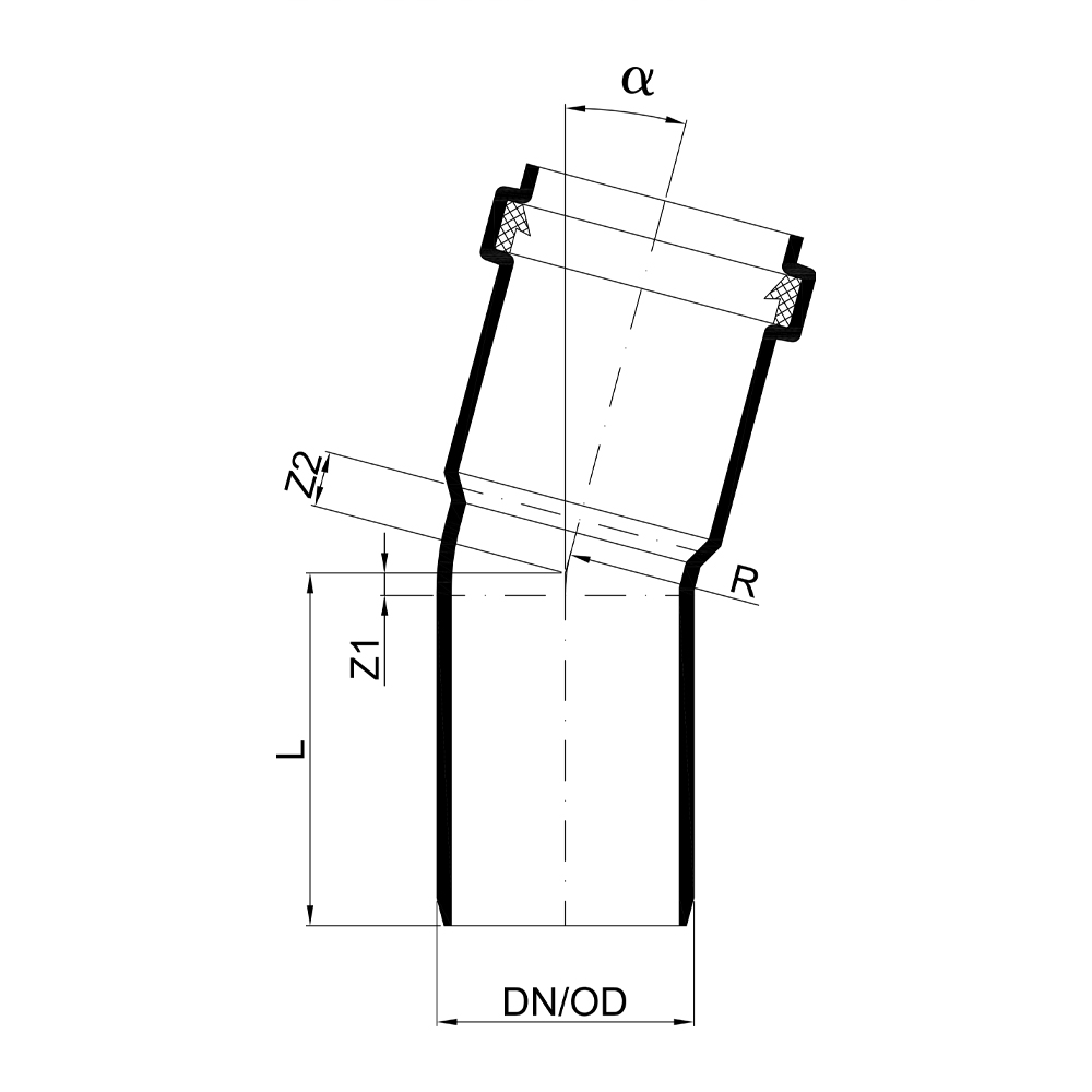 02110 Отводы Tece  - Вид №1