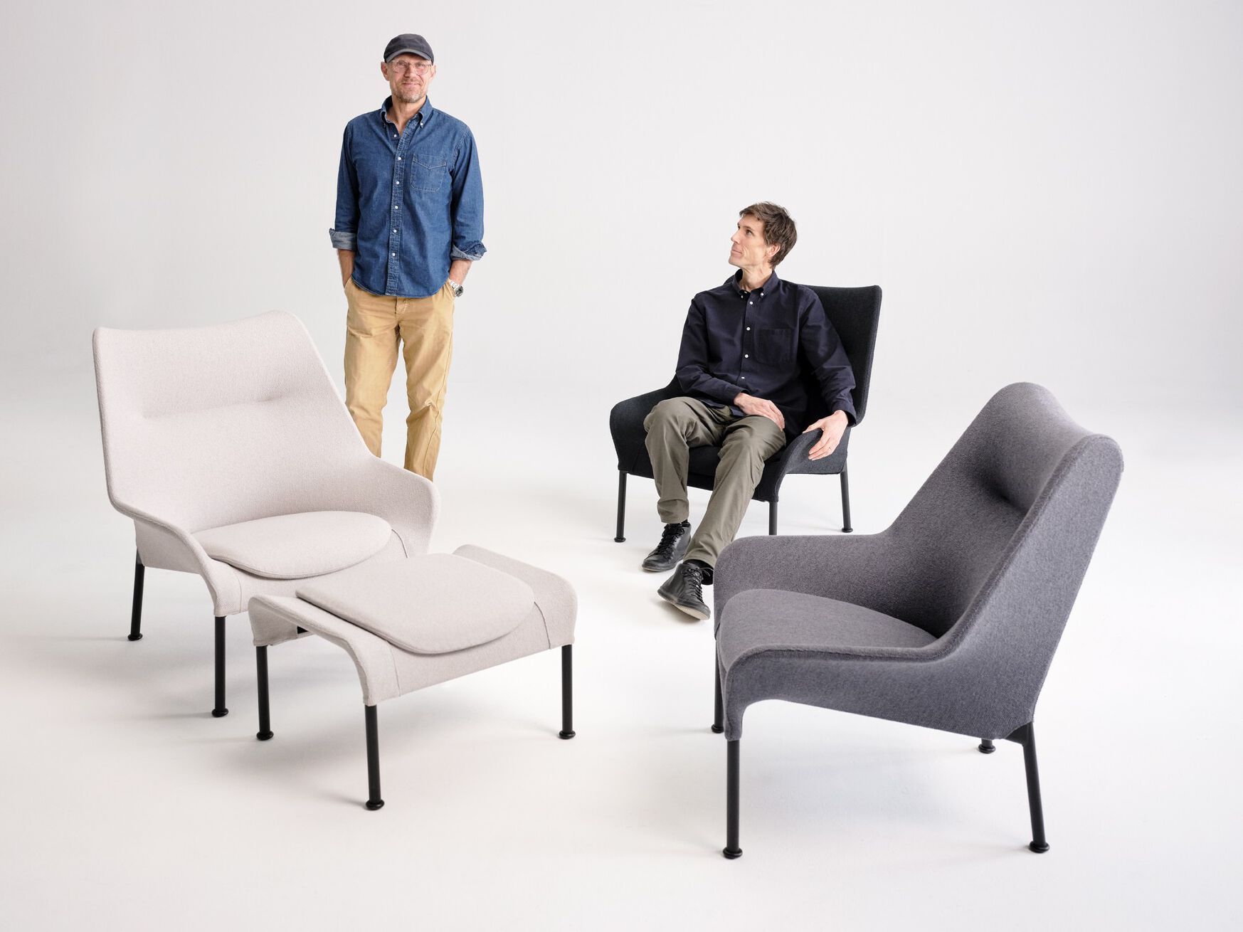 Съемное тканевое кресло с подлокотниками Hay O2 ARCH-00082878 - Вид №67