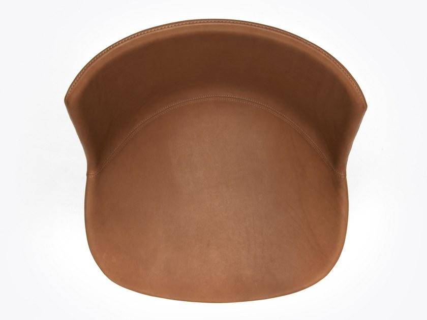 MDF Italia Мягкое кожаное кресло Flow sun-id-1351046 - Вид №2