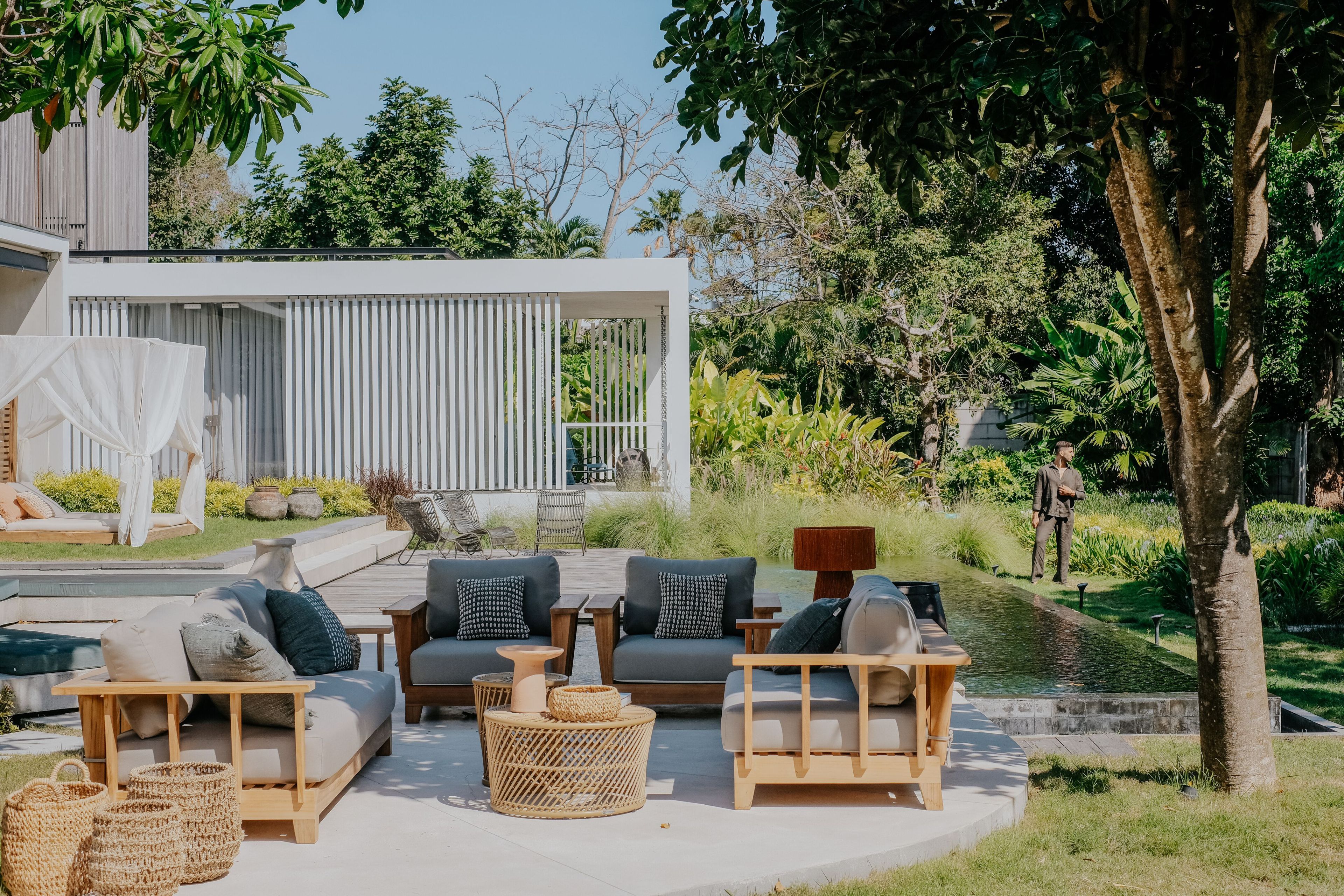 3-местный ТИК садовый диван cbdesign Meet You ARCH-00032829 - Вид №5