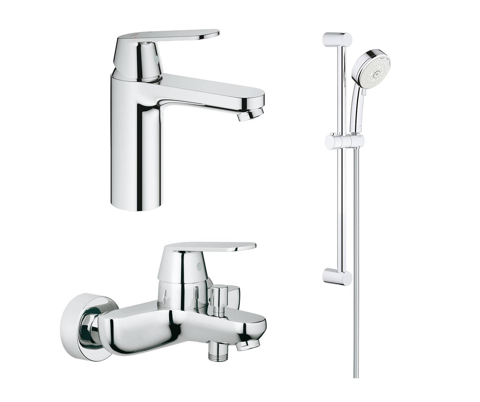 Готовый комплект для ванной комнаты GROHE Eurosmart Cosmopolitan (NB0052)