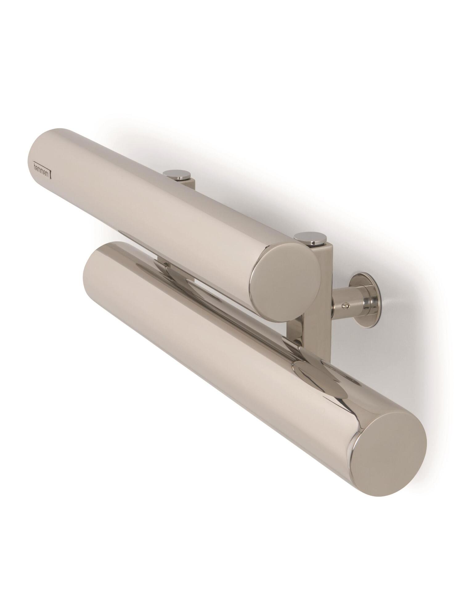 Полотенцесушитель Hammam BLIZZARD Stainless steel  комбинированный; электрический или водяной Сталь  - Вид №35