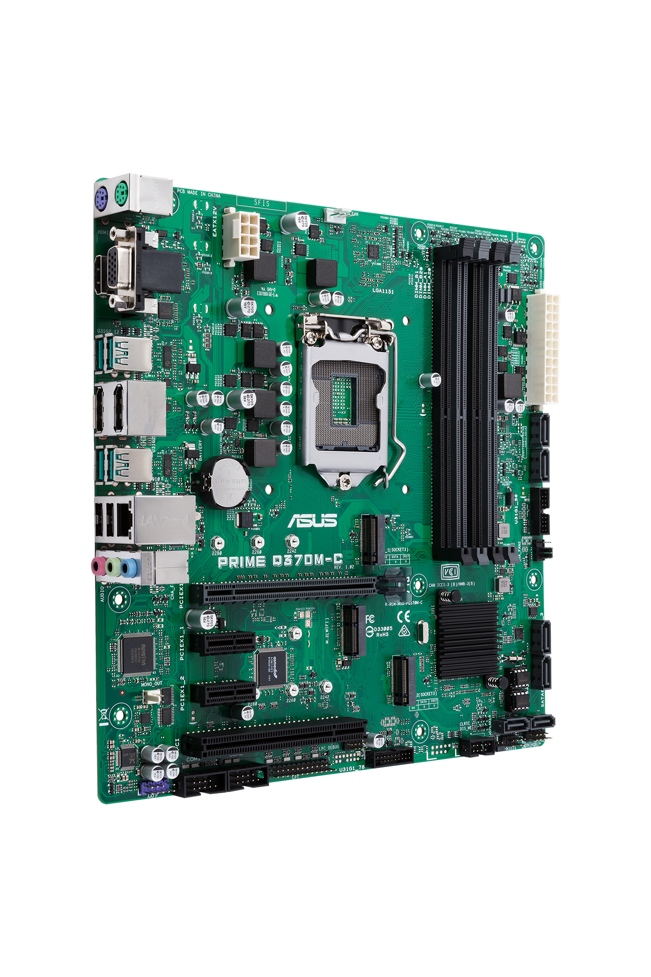 90MB0W70-M0EAYM Prime q370m-c ASUS Santreyd  - Вид №1