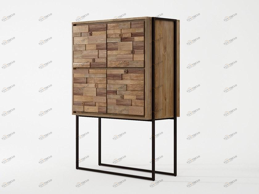 KARPENTER Комод из тика Carv'n sun-id-1348725