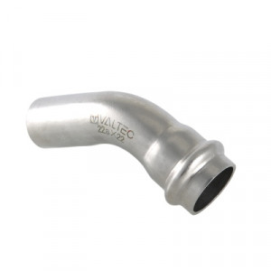 VTi.958.I.003535 Фитинг из нержавеющей стали – пресс-угольник 45° внутренний/наружный Valtec 35 х 35 мм