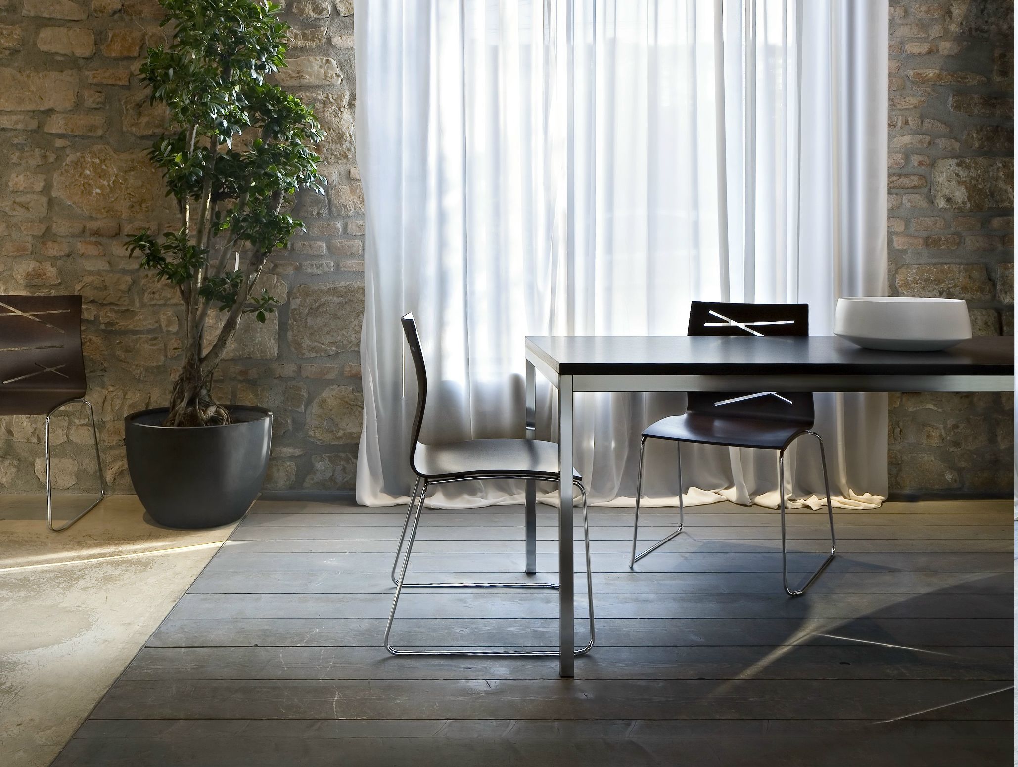 Прямоугольный стальной стол ALMA DESIGN ARCH-00122438 - Вид №3