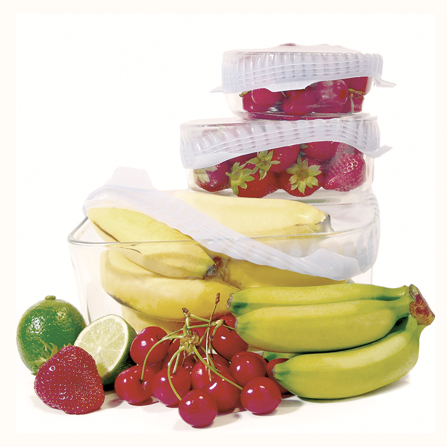 25.014.86.0096 Набор из 3 крышек coverflex ?11, 16, 21 см силикон, белый Silikomart  - Вид №11