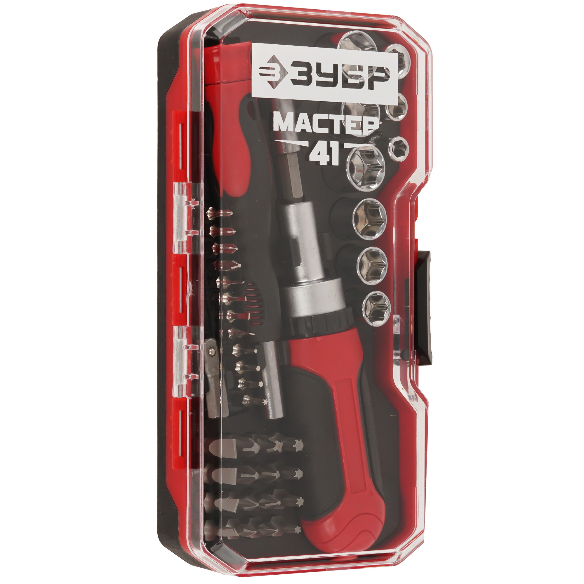 Отвертка с насадками/битами ЗУБР Мастер 41 9164631 STDN-0000810 - Вид №4