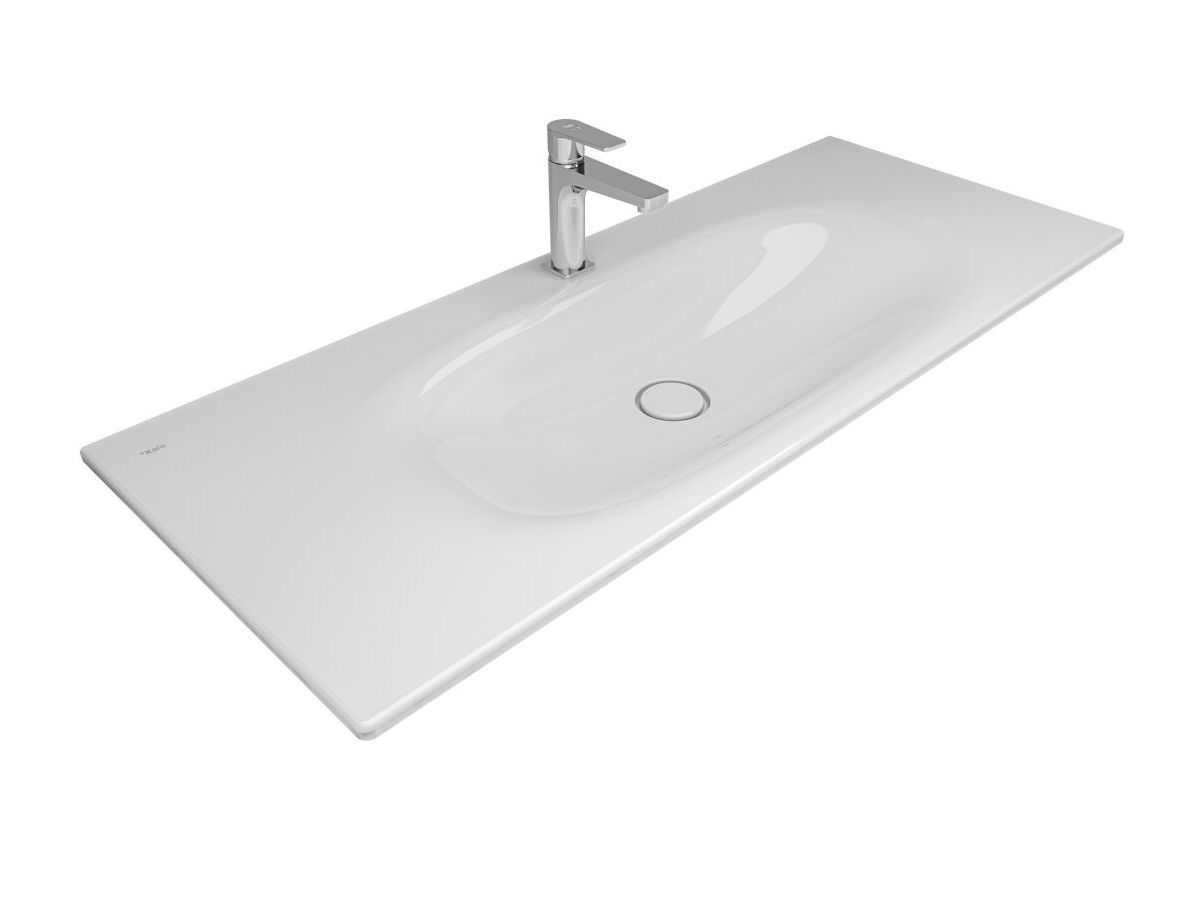 Прямоугольная встраиваемая раковина Fireclay Kaleseramik сантехника ARCH-00142014 - Вид №1