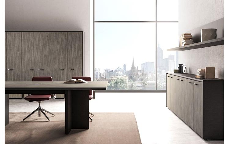 Las Mobili Модульный лакированный шкаф для хранения для офиса с распашными дверцами Elite sun-id-1352480 - Вид №1