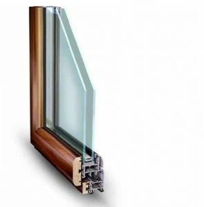 ALsistem Окно из алюминия и дерева Nathura